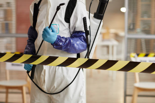 Professional Sewage Cleanup technician working in Emerson, GA